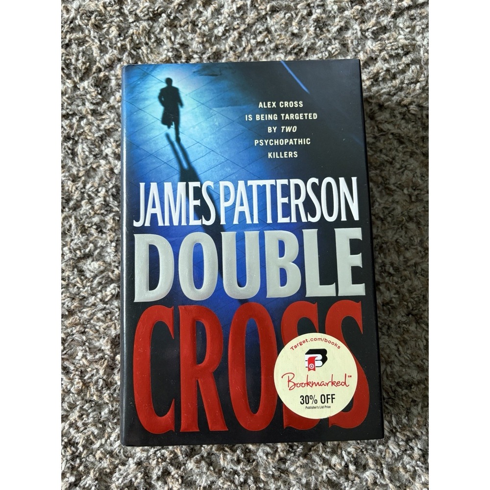 Double Cross (Alex Cross) by James Patterson Hardcover Thriller Spy Book